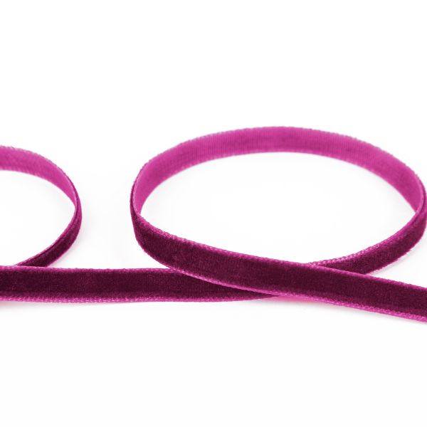 Лента бархатная (тесьма) 12.0 мм / 16.5±1 метра, 142 св.фиолетовый, Blitz VR-12