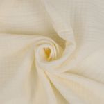 Муслин 125 г/м², 130 см, в нарезке, Mus.24723.6, цв.06 молочный, 5 метров /TOS/