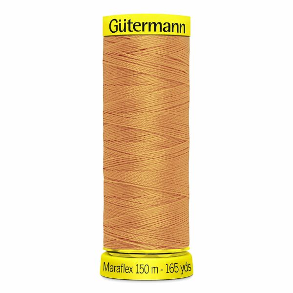 Нитки для трикотажа Gutermann Maraflex, 150м, 300 розовое золото, 5 катушек