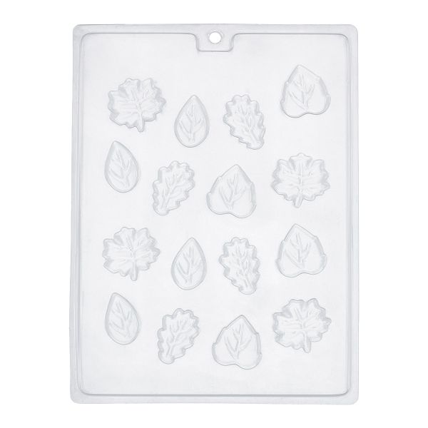 Форма для шоколада пластик, 1 шт, №02 Листья, S-Chief PPC-0100