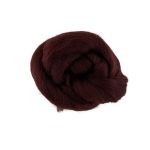 Шерсть для валяния (до 29 мкр), 50 г. 0412 шоколад, Gamma TFS-050