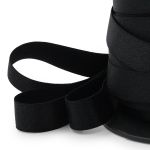 Резинка бельевая (бретелечная) 15.0 мм / 50 метров, черный, (ML200.015/1)