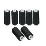 Нитки филаментные 210D/3, 182.9 м, упак. 7 катушек, Астра, 9020 черный