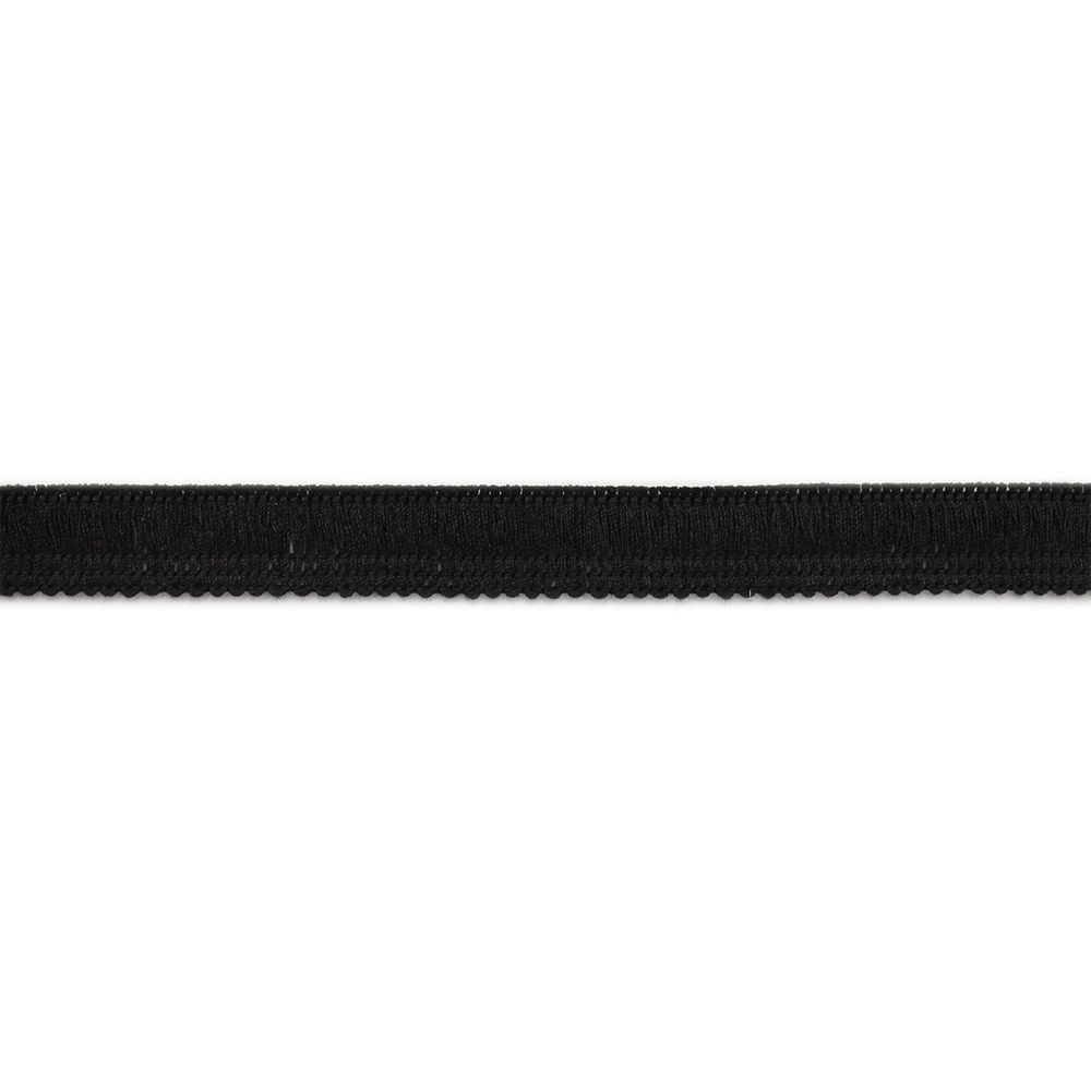 Тесьма декоративная 17 мм, 13.71 метров, черный, CYY4319