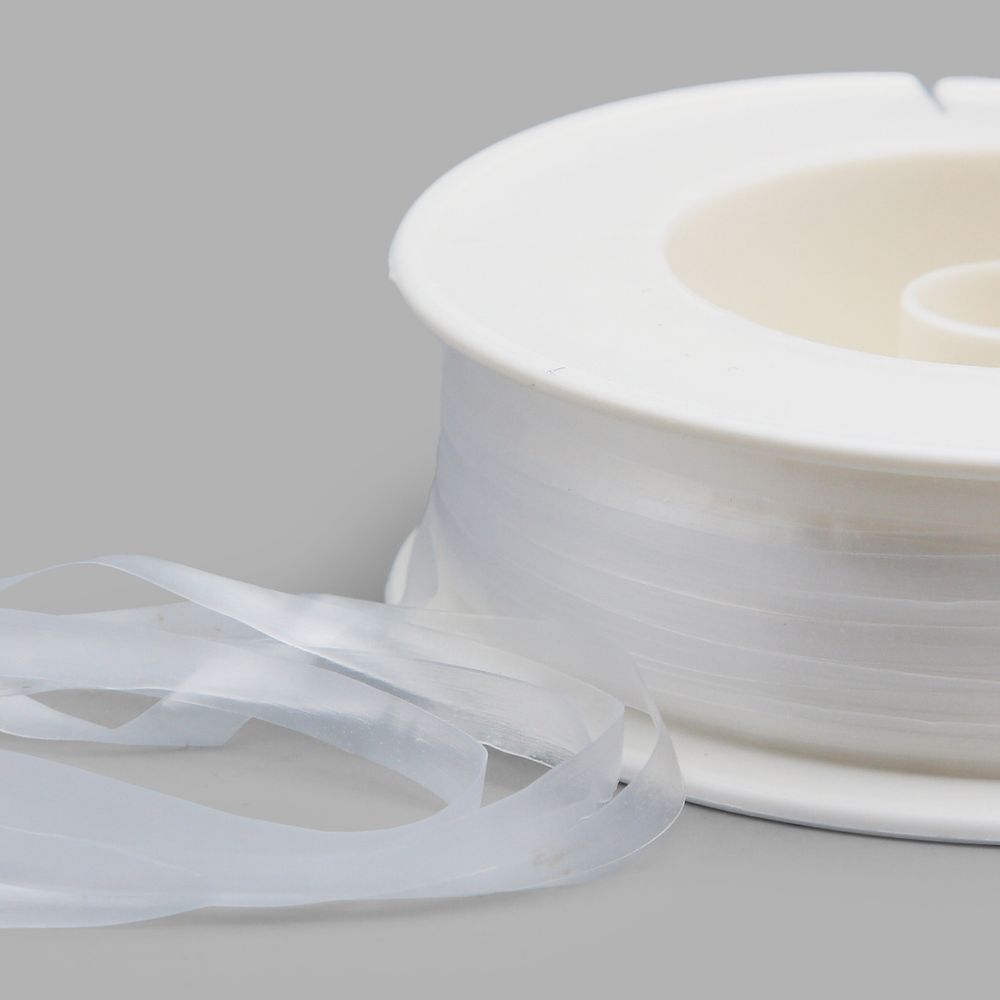 Резинка силиконовая (лента) 5.0 мм / 100 метров, плоская TPU