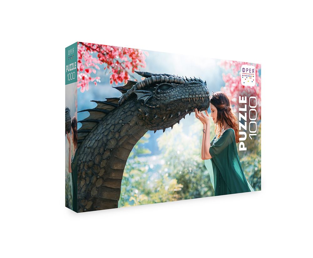 Пазл 1000 элементов, Королева драконов, PZL-1000/51, Фрея