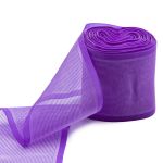 Лента для бантов (капрон) _8 см, 25 м (фиолетовый) С3501