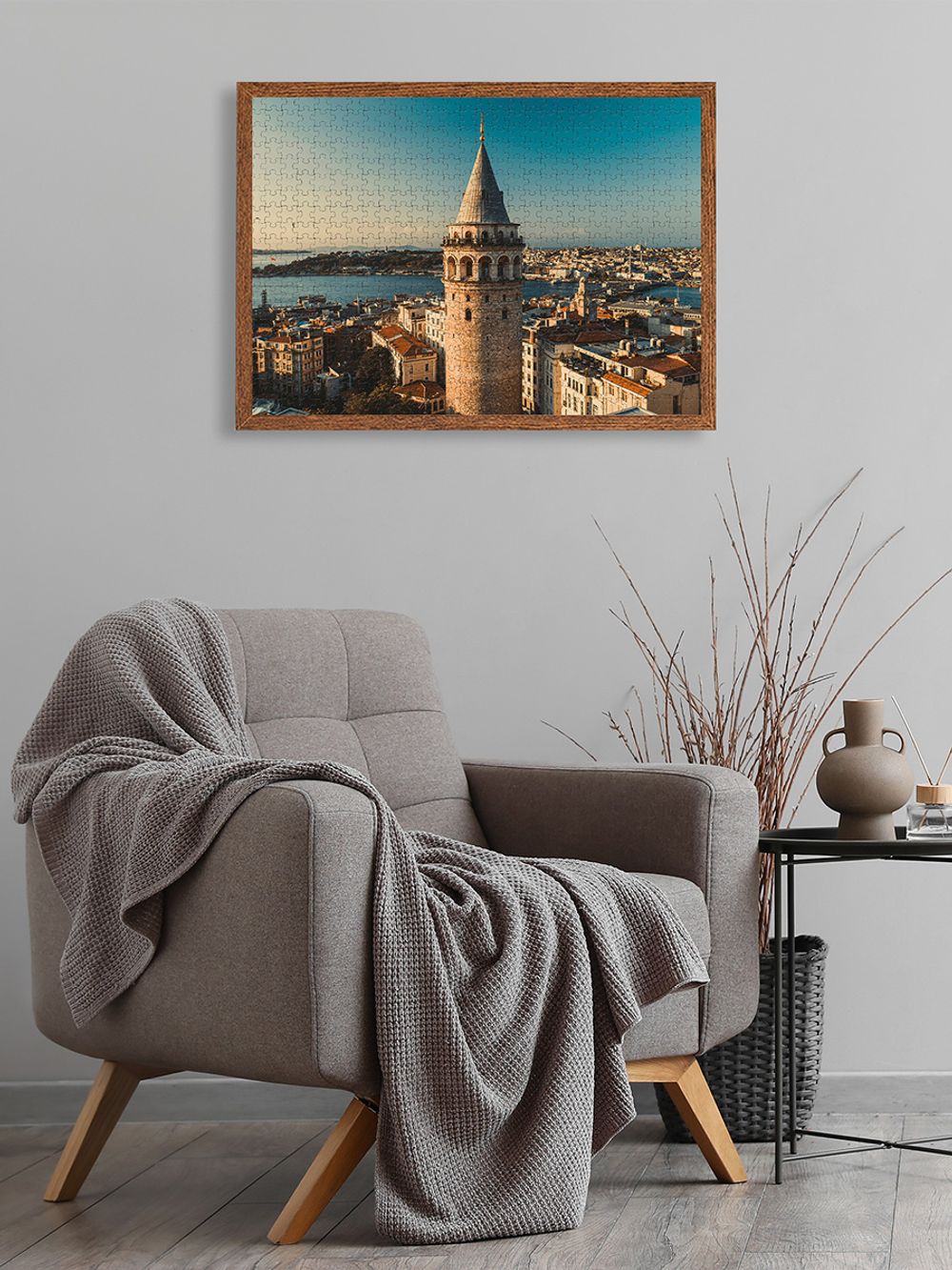 Пазл. Премиальная коллекция 1000 элементов, TOP-PZL-1000/12 Галатская башня, Фрея