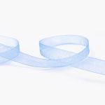 Лента капроновая (органза) 15.0 мм / 22.8±1 метра, 091 синий, Blitz OR-15