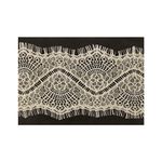 Кружево шантильи (реснички) 100 мм / 5х3 м, кремовый, Blitz LCE-33SH