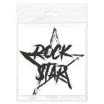 Термоаппликация Gamma Термотрансфер M №04, 1 шт, M-422 Rock star 10.5х11 см