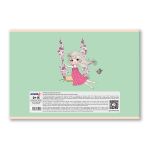 Альбом для рисования 100 г/м², A4 29.5х20.2 см, 24 л. на скобе 5 шт, 01698 Модная девчонка, Светоч А254