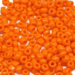 Бисер Astra&Craft 11/0 (2.1 мм), 200 г (10х20 г), цв. 50 оранжевый/непрозрачный