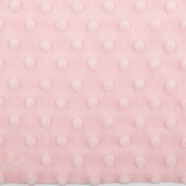 Плюш (ткань) Peppy 02 PEVD 309 г/м², 48х48 см, 30 св.розовый
