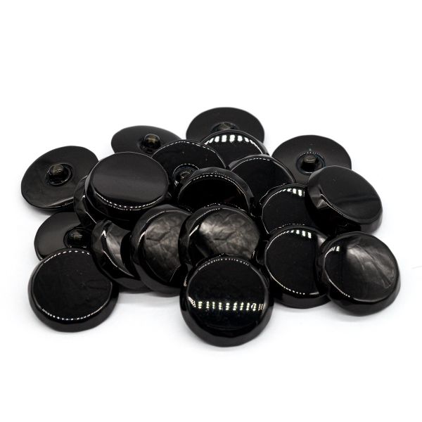 Пуговицы на ножке 3.01-969-34, черный, 20 шт