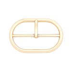 Пряжка овальная 50 мм, металл (Gold Золото), МВ_2301, 6 шт