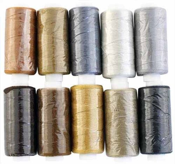 Нитки швейные 20/3 (120м) 10 шт Astra&Craft (ассорти №1)