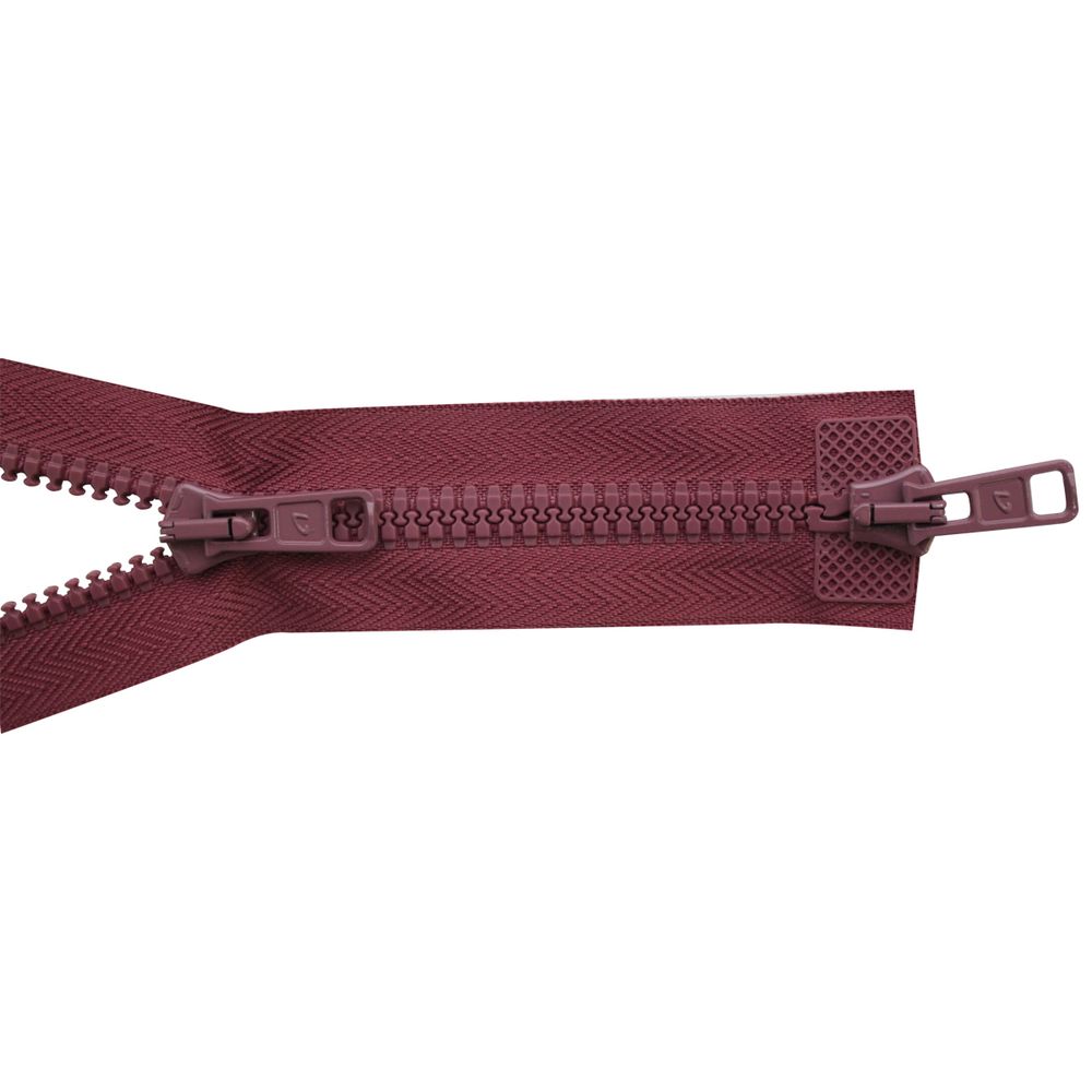 Молния трактор Arta Т6 (6 мм) 2 зам., разъем., 70 см, 025 ст.роза, 5 шт