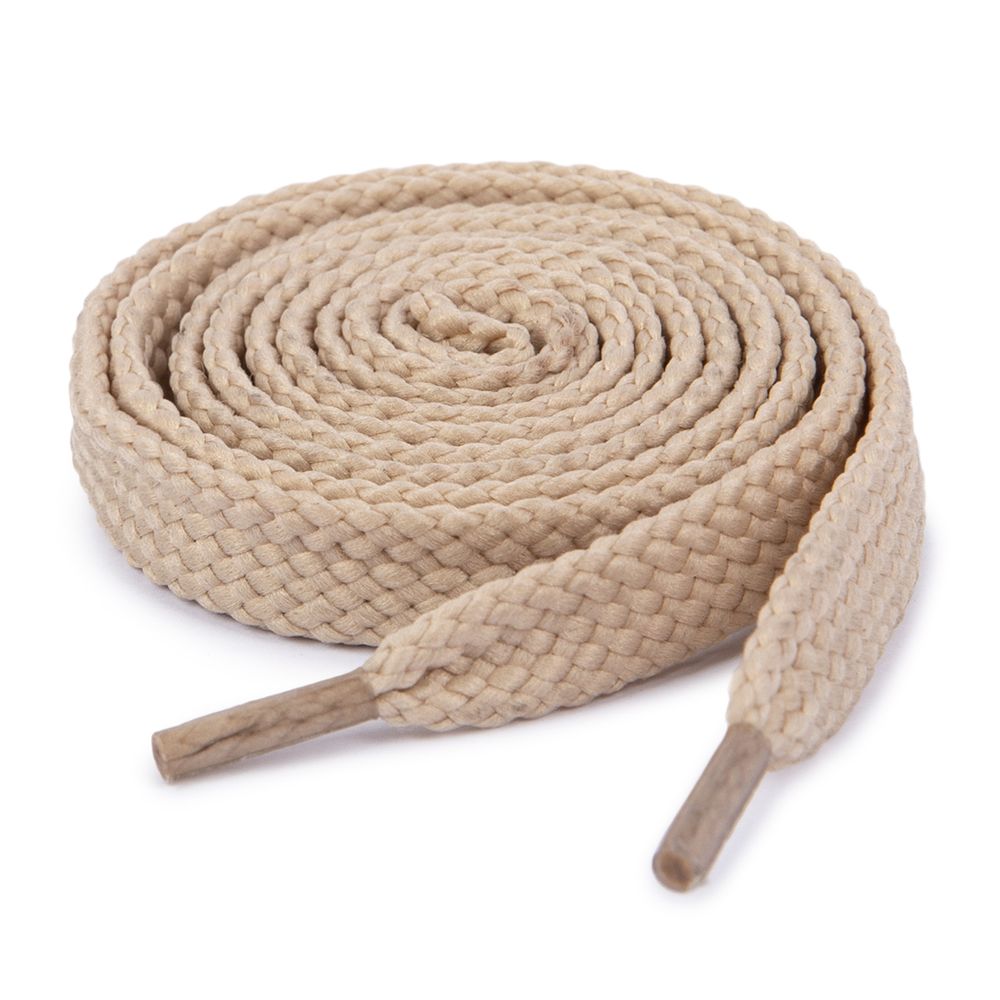 Шнурки для обуви т.5 110 см, 25 п, №155 бежевый, Gamma