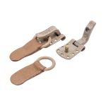 Крючок шубный Amii 50 мм, RAL 1019, 50 шт, бежевый