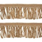 Бахрома отделочная 70.0 мм / 25 метров, 195 св.бежевый