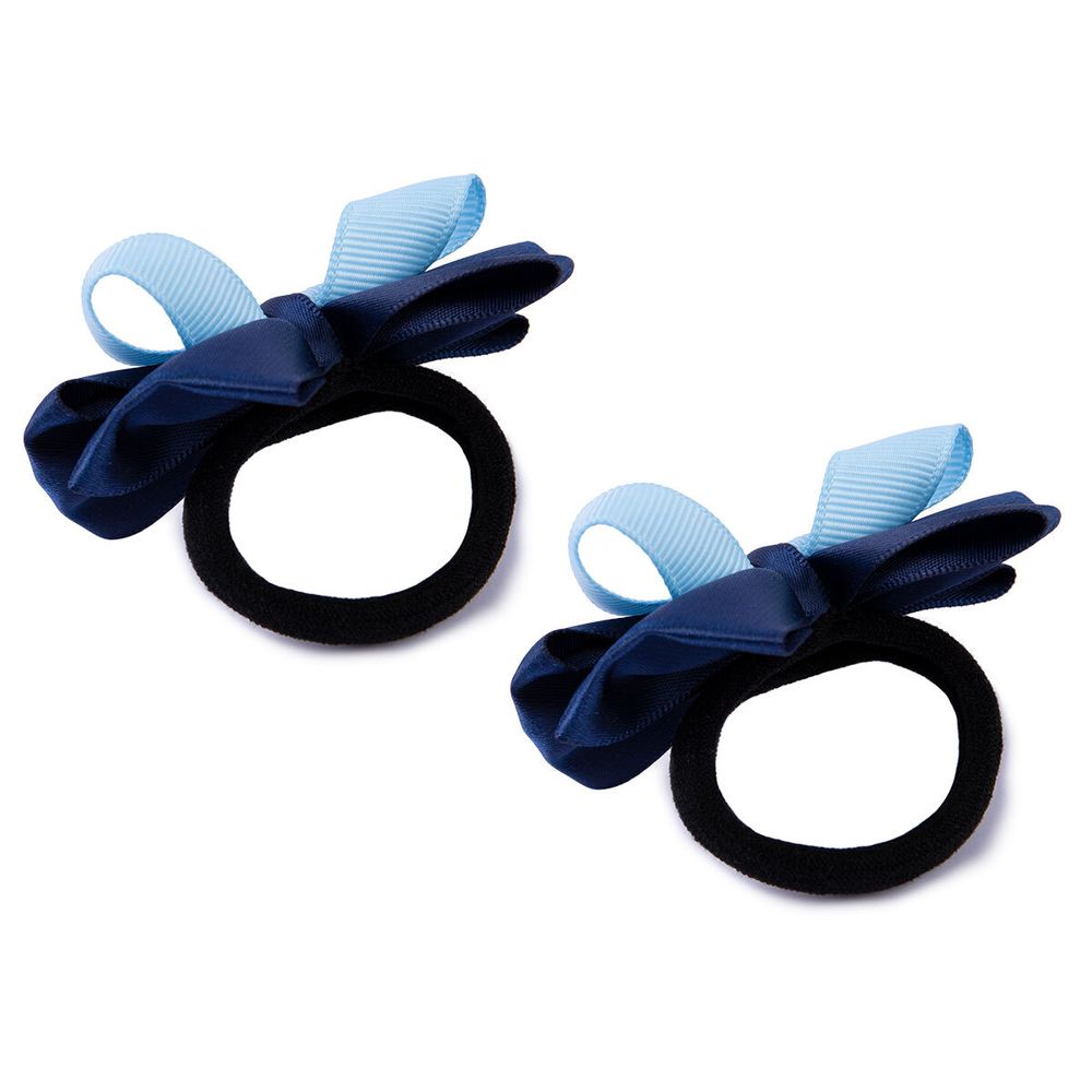Набор резинок для волос, 10 шт, №01 синий/голубой, Cherry Mary DR07001