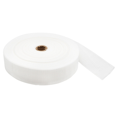 Стропа (ременная лента) 50 мм / 30 метров, толщ. 1.0 мм, [28 г/пог.м], 100% п/п, 1 белый /TOS/