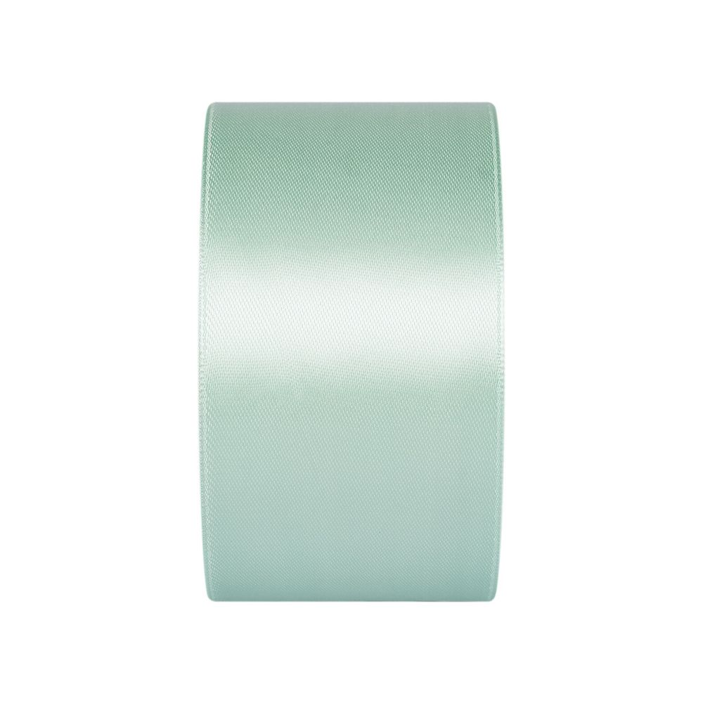 Лента атласная 1-сторонняя 50.0 мм / 33±2 метра, 063 св.св.зеленый, Gamma