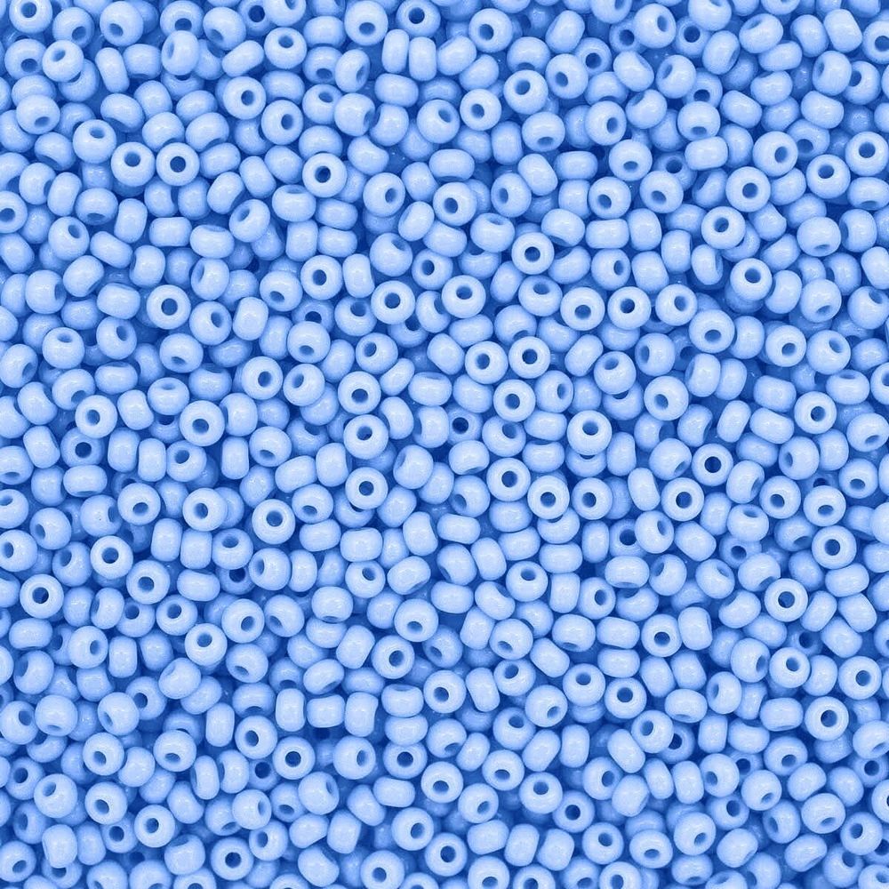 Бисер Preciosa 10/0 (2.3 мм), 100 г (5х20 г), непрозрачный, цв. 33000