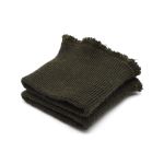 Манжеты трикотажные 6.0х7.0 см, 1 пара, тонкие малые 14 кл, 1х1, 954 оливковый