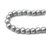 Бусины пластик (жемчуг) ⌀3 мм, 20 г, Astra&Craft, 031 NL серый