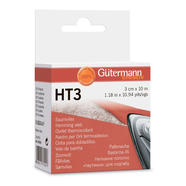 Паутинка клеевая 30 мм / 10 м, HT3, Gutermann