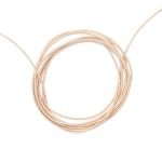 Канитель жесткая Розовое золото 1 мм, 5±0,1г