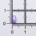 Бусины пластик (жемчуг) 3х6 мм, 15 г, Astra&Craft (фиолетовый), 4AR293/294