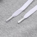 Шнурки плоские с металлическим наконечником 10.0 мм / 150 см, 50 пар (100 шт), белый, 6220-0134