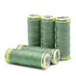 Нитки отделочные Gutermann Top Stitch, 30м, 100 пастельно серо-зеленый, 5 катушек