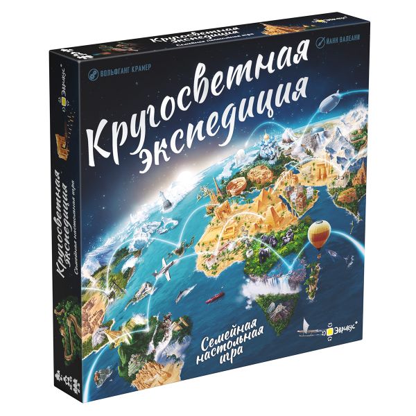 Игра настольная Кругосветная экспедиция, Эврикус PG-17371