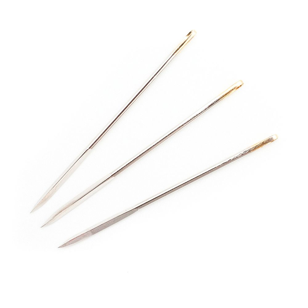 Иглы ручные для кожи №1, 25 шт, Pony