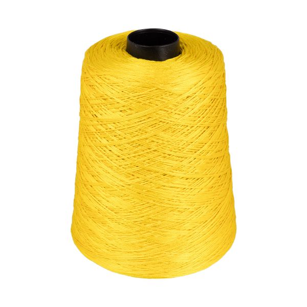 Мулине Gamma бобина 480±30 г (1800 метров), хлопок, цв. 0516 желтый