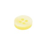 Пуговицы 4 прокола 18L (11мм), пластик (col.14 желтый), CN_2846, 72 шт