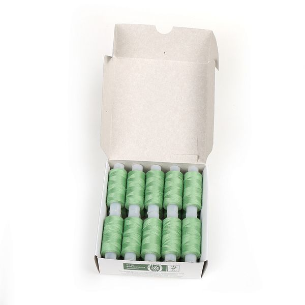 Нитки армированные ПНК им.Кирова 45ЛЛ, бытовые, 200 м / 20 кат., 3106 салатовый