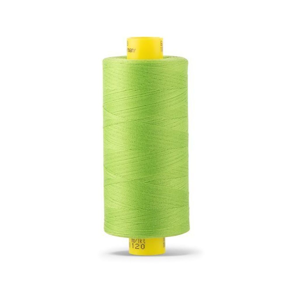 Нитка универсальная Gutermann Mara 120/2, 1000 м, 700207, 336 лаймовый, 1 шт