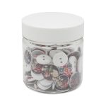 Украшения декоративные пуговицы деревянные Цветы №10, 15-18 мм, 100 шт