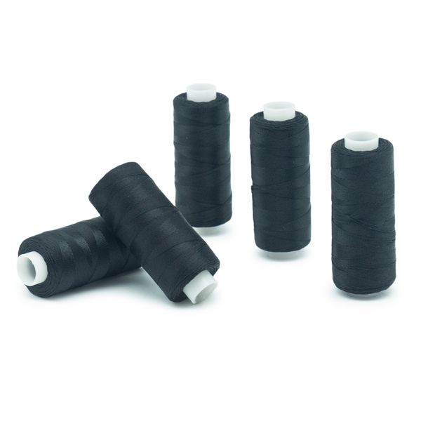 Нитки филаментные 210D/3, 182.9 м, упак. 7 катушек, Астра, 9020 черный