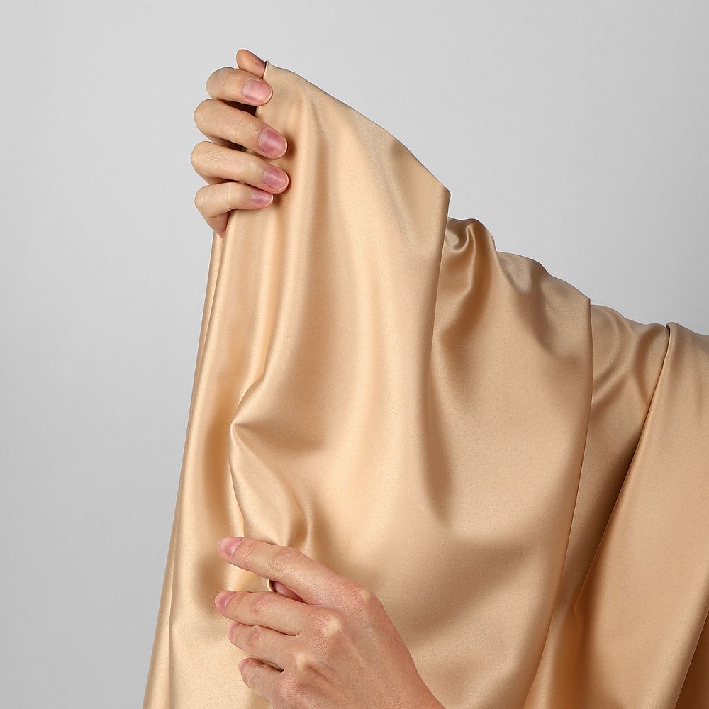 Атлас стрейч для нижнего белья 107 г/м², 125 см / 25 метров, 0180 цв.126(11) бежевый