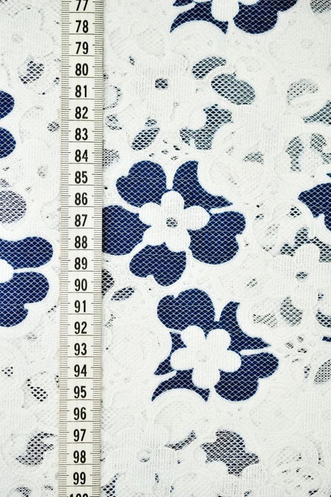 Ткань кружевная 65% полиэстер, 35% хлопок [261560-7], 10 метров, 261560-7