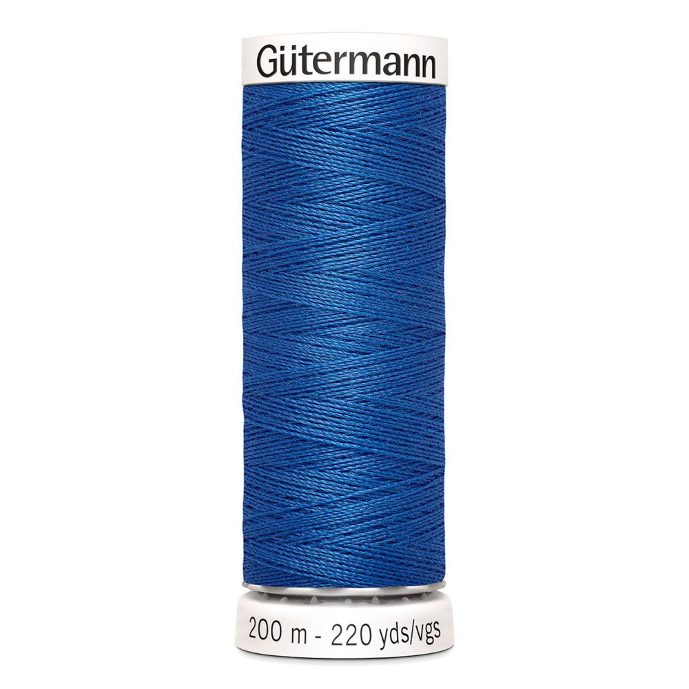 Нитки универсальные Gutermann Sew-all, 200м, 078 синяя лазурь, 1 катушка