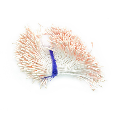 Тычинки для искусственных цветов 0,1х6см (розовый)