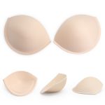 Бельевые чашечки для бюстгальтера без уступа с наполнением и эфф. pushup, р.40(10пар) (Бежевый), 3514