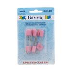 Булавки английские безопасные 40 мм, 6 шт, 04 розовый, Gamma BUKS-006
